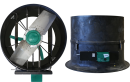 Bloque de ventilación con ventilador
LA-xxH-xxx-G | impulsor de medición verde
LA-xxH-xxx-ZM | sin impulsor de medición
Bloque de ventilación AQC + SGS + motor
Disponible en diámetro : 71cm - 82cm - 92cm