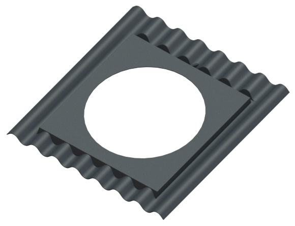 RPR-XX
Roofrubber with mountingset XX