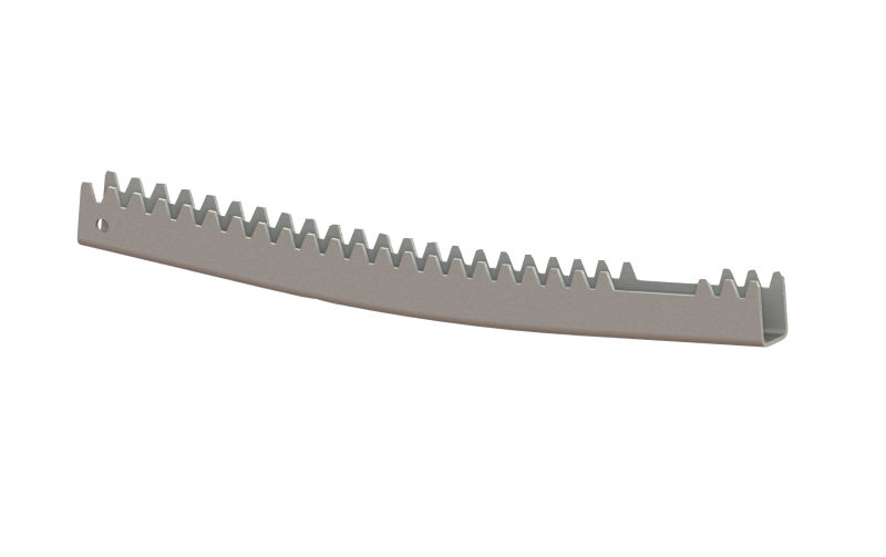 Cremallera curva, R=1000 L= 998mm