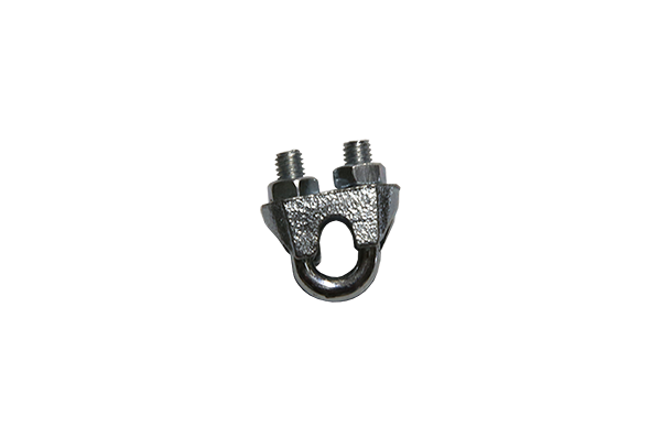 Abrazadera de cable galvanizada de 5 mm