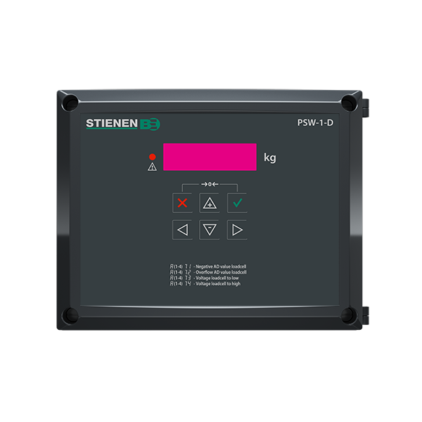 PSW-1-D Wiegestabmodul 1 Silo mit Anzeige