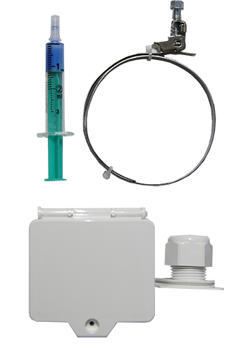AWV10B Wateraanlegvoeler + klemband - 1