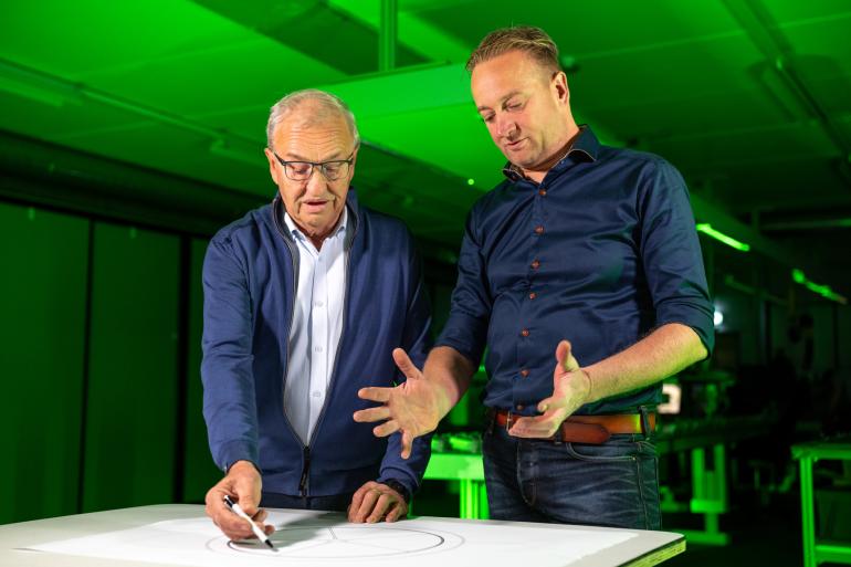 Familie Stienen Vater und Sohn