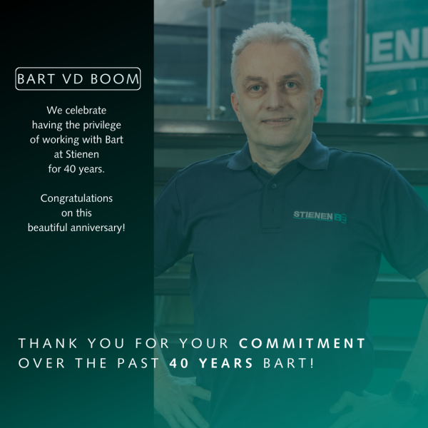 40 jarig jubileum Bart vd Boom