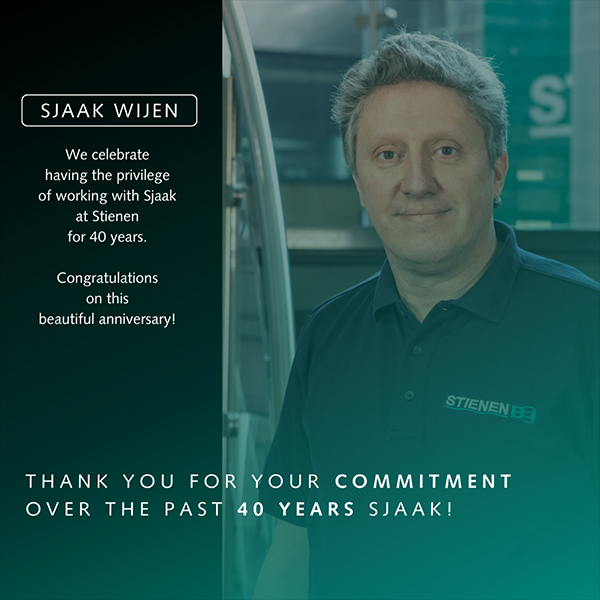 40th anniversary Sjaak Wijen - 1