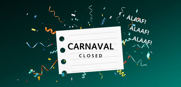 We are closed Carnival Monday